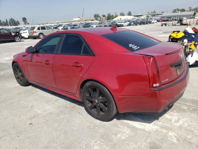 1G6DK5EGXA0100741 - 2010 CADILLAC CTS PERFORMANCE COLLECTION Rot Foto 2
