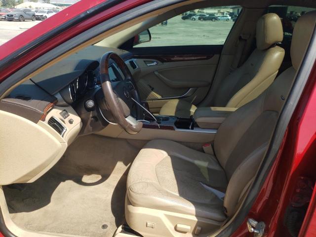 1G6DK5EGXA0100741 - 2010 CADILLAC CTS PERFORMANCE COLLECTION Rot Foto 7