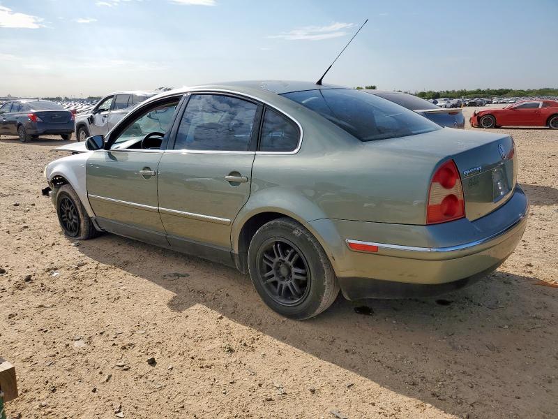 WVWMD63B33P107173 - 2003 VOLKSWAGEN PASSAT GL GREEN photo 2