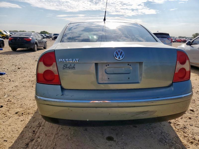 WVWMD63B33P107173 - 2003 VOLKSWAGEN PASSAT GL GREEN photo 6