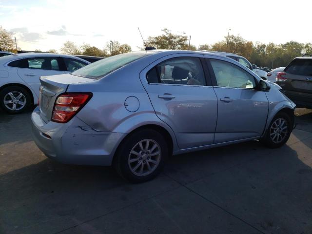 1G1JD5SG5J4104941 - 2018 CHEVROLET SONIC LT SILVER photo 3