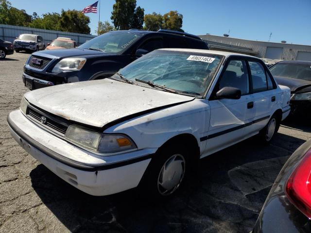 1NXAE94A7MZ228648 - 1991 TOYOTA COROLLA DLX WHITE photo 1