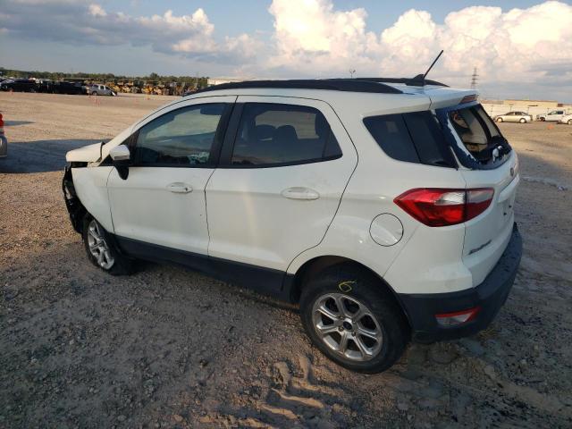 MAJ3S2GE7LC359391 - 2020 FORD ECOSPORT SE WHITE photo 2