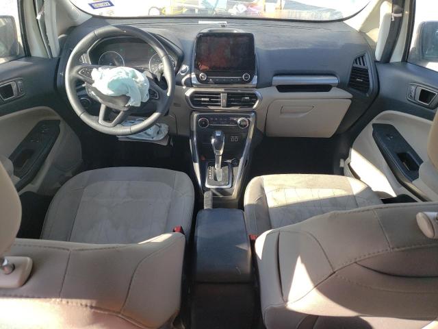 MAJ3S2GE7LC359391 - 2020 FORD ECOSPORT SE WHITE photo 8