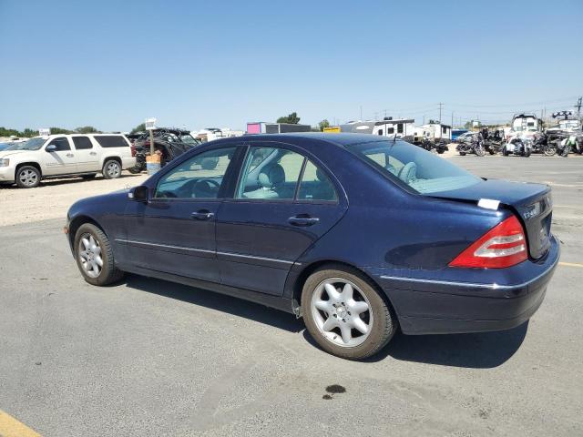 WDBRF61J72F252357 - 2002 MERCEDES-BENZ C 240 Կապույտ լուսանկար 2
