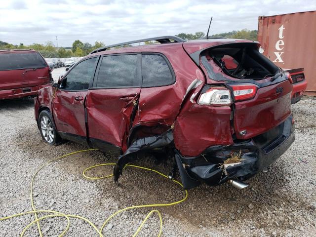 1C4PJLCB1JD606654 - 2018 JEEP CHEROKEE LATITUDE MAROON photo 2