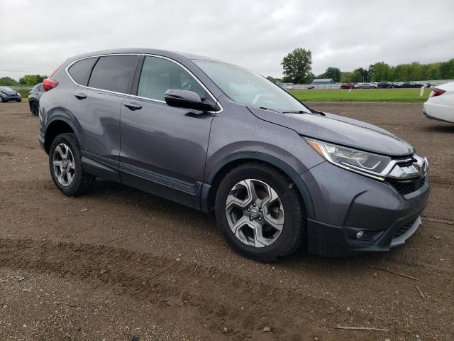 5J6RW2H89HL052310 - 2017 HONDA CR-V EXL GRAY photo 4