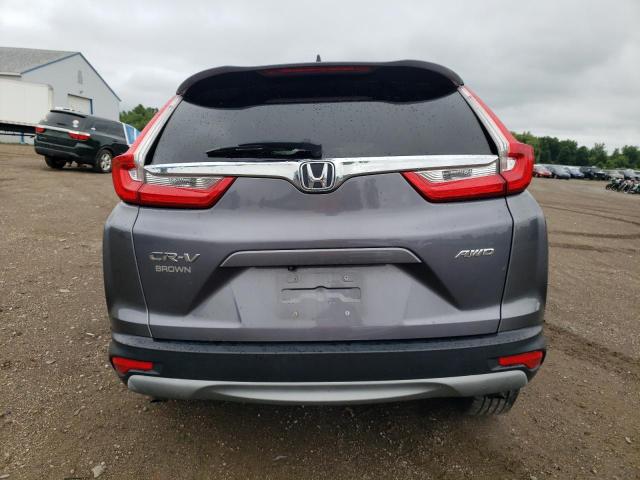 5J6RW2H89HL052310 - 2017 HONDA CR-V EXL GRAY photo 6