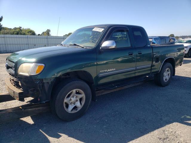 5TBBT441X4S444394 - 2004 TOYOTA TUNDRA ACCESS CAB SR5 GREEN photo 1