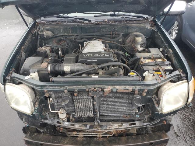 5TBBT441X4S444394 - 2004 TOYOTA TUNDRA ACCESS CAB SR5 GREEN photo 11