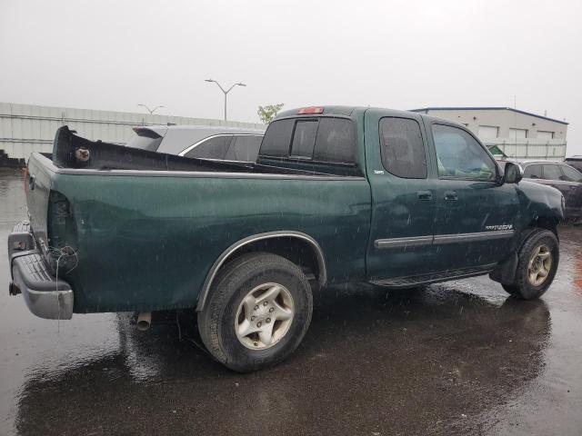 5TBBT441X4S444394 - 2004 TOYOTA TUNDRA ACCESS CAB SR5 GREEN photo 3