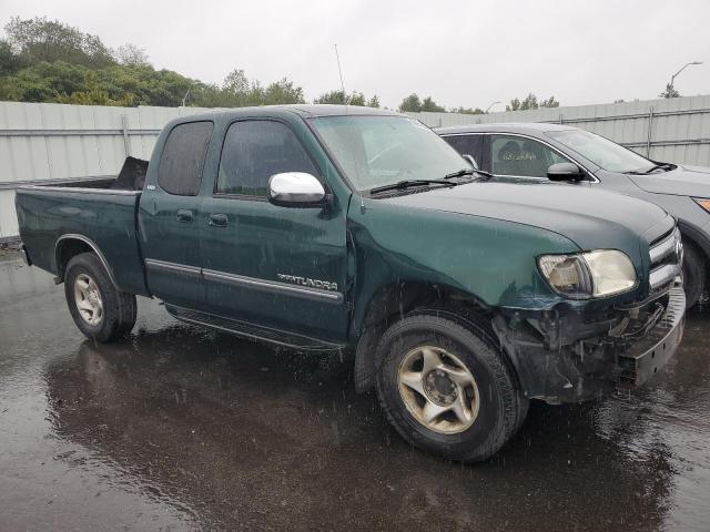 5TBBT441X4S444394 - 2004 TOYOTA TUNDRA ACCESS CAB SR5 GREEN photo 4