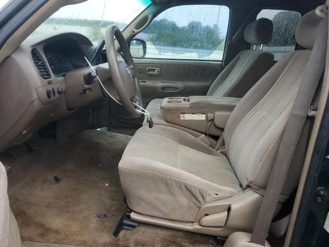 5TBBT441X4S444394 - 2004 TOYOTA TUNDRA ACCESS CAB SR5 GREEN photo 7