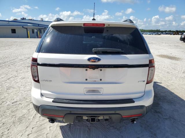1FM5K8GT8EGA84481 - 2014 FORD EXPLORER SPORT WHITE photo 6