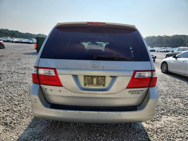 5FNRL387X5B120639 - 2005 HONDA ODYSSEY EXL SILVER photo 6