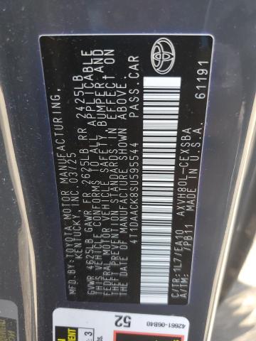 4T1DAACK8SU595544 - 2025 TOYOTA CAMRY XSE Boz foto 12