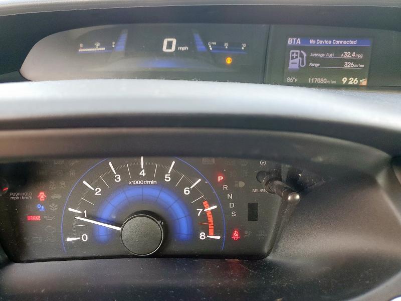 2HGFG3B87FH533754 - 2015 HONDA CIVIC EX BLACK photo 9