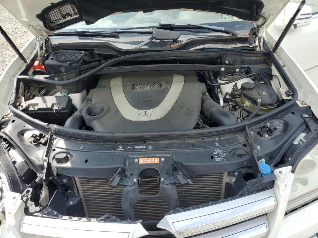 4JGBF7BE0BA637732 - 2011 MERCEDES-BENZ GL 450 4MATIC WHITE photo 12