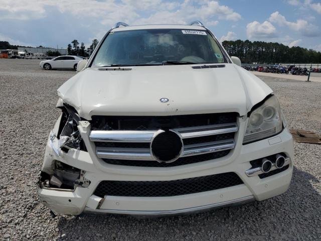 4JGBF7BE0BA637732 - 2011 MERCEDES-BENZ GL 450 4MATIC WHITE photo 5