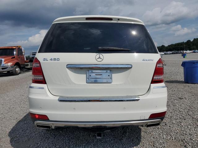 4JGBF7BE0BA637732 - 2011 MERCEDES-BENZ GL 450 4MATIC WHITE photo 6