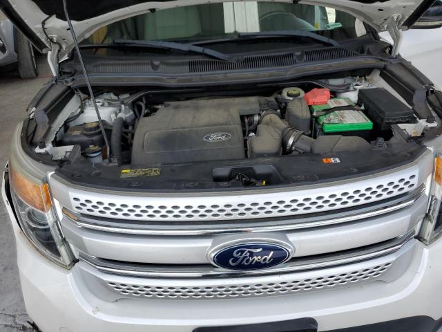 1FMHK7D84CGA30227 - 2012 FORD EXPLORER XLT WHITE photo 12