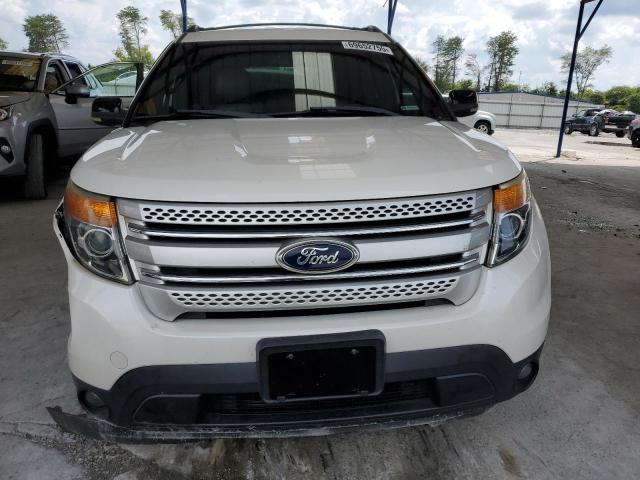 1FMHK7D84CGA30227 - 2012 FORD EXPLORER XLT WHITE photo 5