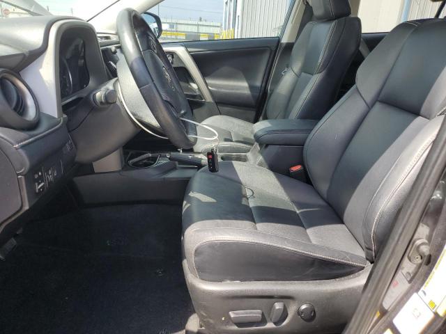 2T3YFREV6JW453840 - 2018 TOYOTA RAV4 LIMITED Gris photo 7