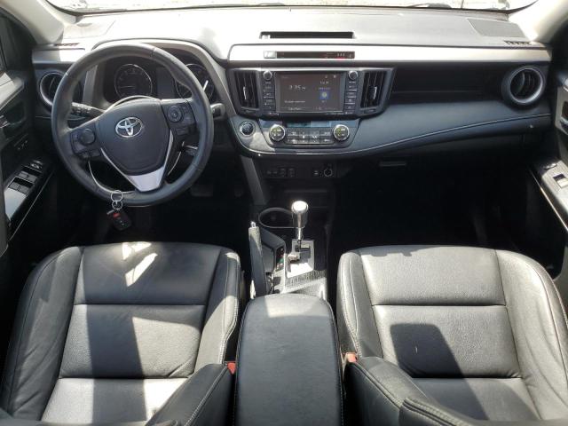 2T3YFREV6JW453840 - 2018 TOYOTA RAV4 LIMITED Gris photo 8