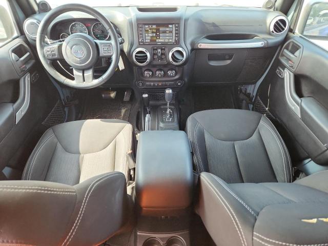 1C4BJWEG2EL292951 - 2014 JEEP WRANGLER U SAHARA GRAY photo 8