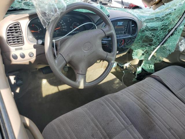 5TBJN32112S308395 - 2002 TOYOTA TUNDRA GRAY photo 8