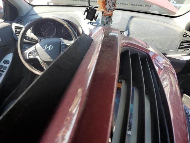 KMHCU5AEXFU222468 - 2015 HYUNDAI ACCENT GLS RED photo 8