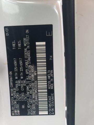 JTJDARBZ2M5028306 - 2021 LEXUS NX 300 BASE Ağ foto 12