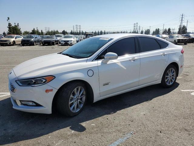 3FA6P0PU2HR275787 - 2017 FORD FUSION SE PHEV WHITE photo 1