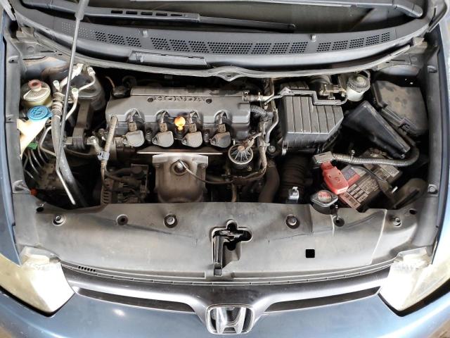 2HGFG12886H576696 - 2006 HONDA CIVIC EX BLUE photo 11