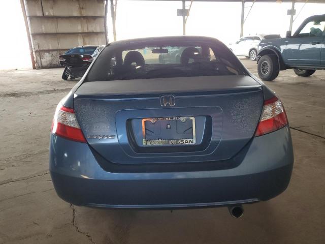 2HGFG12886H576696 - 2006 HONDA CIVIC EX BLUE photo 6