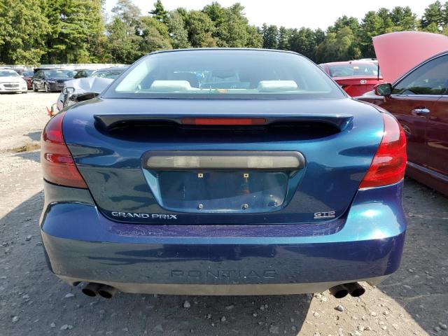 2G2WR544051314001 - 2005 PONTIAC GRAND PRIX GTP BLUE photo 6