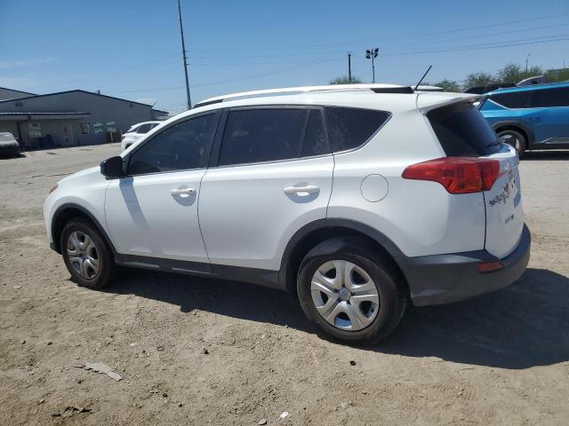 2T3ZFREV0FW179529 - 2015 TOYOTA RAV4 LE WHITE photo 2