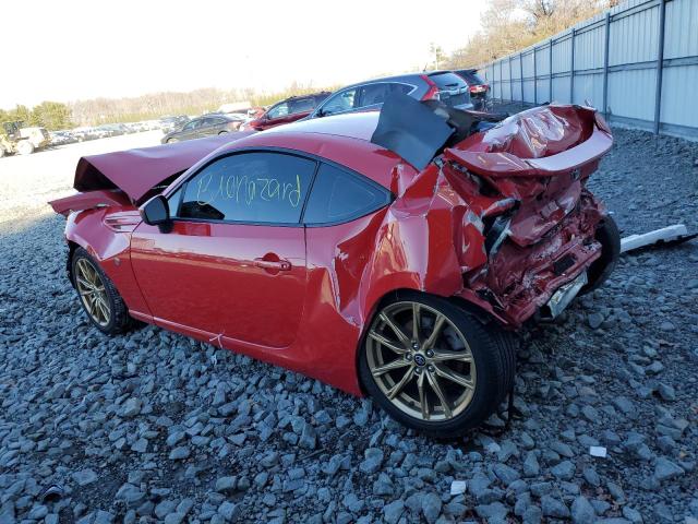 JF1ZNAA12H9702520 - 2017 SCION FRS BASE RED photo 2
