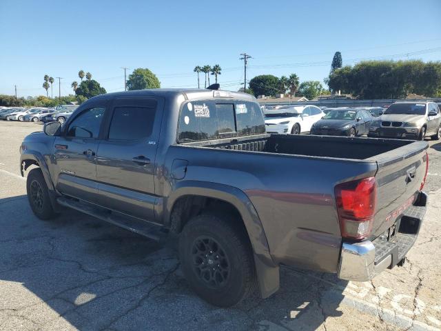 5TFAZ5CN9MX109245 - 2021 TOYOTA TACOMA DOUBLE CAB GRAY photo 2