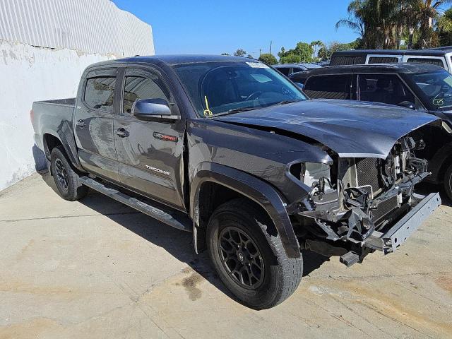 5TFAZ5CN9MX109245 - 2021 TOYOTA TACOMA DOUBLE CAB GRAY photo 4