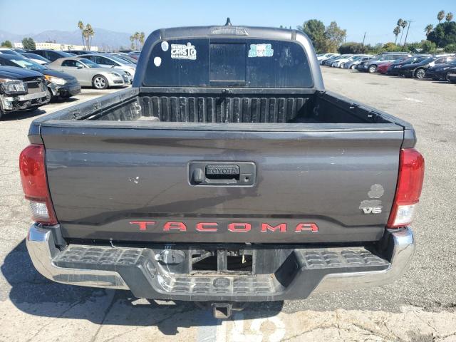5TFAZ5CN9MX109245 - 2021 TOYOTA TACOMA DOUBLE CAB GRAY photo 6