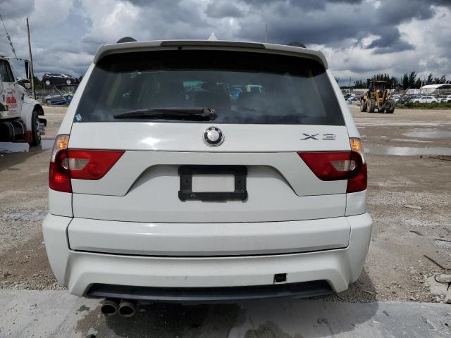 WBXPA93456WD32297 - 2006 BMW X3 3.0I WHITE photo 6