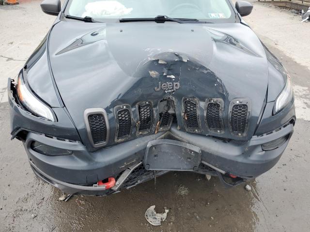 1C4PJMBS5GW279390 - 2016 JEEP CHEROKEE TRAILHAWK GRAY photo 11