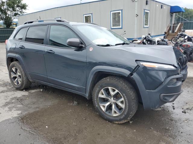 1C4PJMBS5GW279390 - 2016 JEEP CHEROKEE TRAILHAWK GRAY photo 4