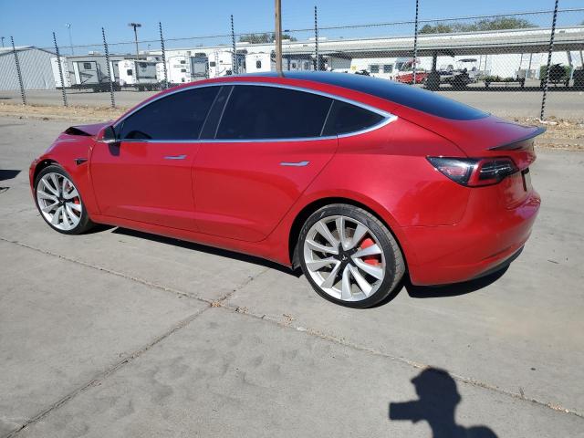 5YJ3E1EB4KF434246 - 2019 TESLA MODEL 3 Qırmızı foto 2