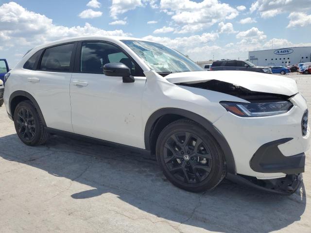 3CZRZ1H50RM737741 - 2024 HONDA HR-V SPORT WHITE photo 4