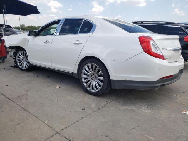 1LNHL9DK4FG601711 - 2015 LINCOLN MKS WHITE photo 2