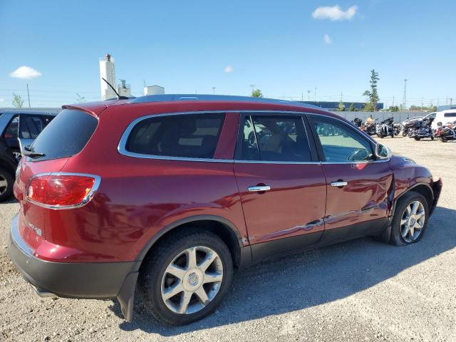 5GAEV23748J202567 - 2008 BUICK ENCLAVE CXL RED photo 3