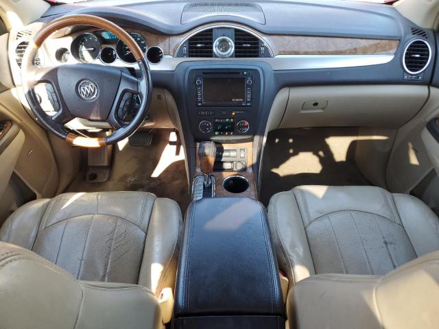 5GAEV23748J202567 - 2008 BUICK ENCLAVE CXL RED photo 8