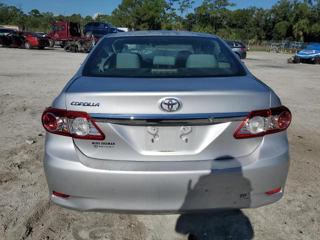 JTDBU4EE3B9146786 - 2011 TOYOTA COROLLA BASE Серебристый фото 6